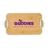 Sturdee Dual-Compartment Lunch Box - Screen Print Lid