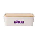 Sturdee Dual-Compartment Lunch Box - Screen Print Side