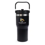 Faith Steel Tumbler - Digital Print Black