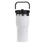Faith Steel Tumbler - White