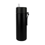 Zara 600ml Steel Bottle  - Black 2