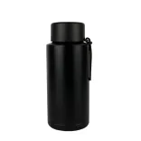 Zara 1 Litre Steel Bottle - Black