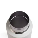 Zara 1 Litre Steel Bottle - Lid Off White