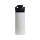 Amore 500ml Junior Bottle - Free Flow Lid - White 2