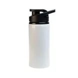 Amore 500ml Junior Bottle - Free Flow Lid - White