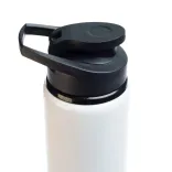 Amore 500ml Junior Bottle - Free Flow Lid - White Lid Closed