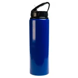 Amore 750ml Bottle - Flip Straw Lid - Blue