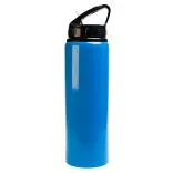 Amore 750ml Bottle - Flip Straw Lid - Light Blue