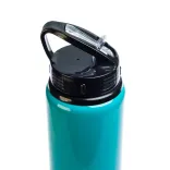 Amore 750ml Bottle - Flip Straw Lid - Teal 2
