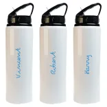 Amore 750ml Bottle - Flip Straw Lid - Variable Data