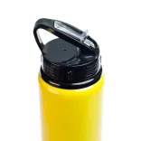 Amore 750ml Bottle - Flip Straw Lid - Yellow 2