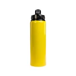 Amore 750ml Bottle - Flip Straw Lid - Yellow 3