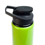Amore 750ml Bottle - Free Flow Lid - Light Green 2