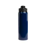 Amore 750ml Bottle - Free Flow Lid - Navy Blue 3