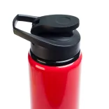 Amore 750ml Bottle - Free Flow Lid - Red 2