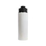 Amore 750ml Bottle - Free Flow Lid - White 3