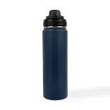 Mystique 650ml Stainless Steel Vacuum Bottle - Navy Blue