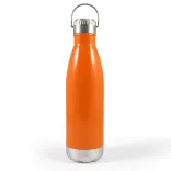 Soda Vacuum Bottle with Hanger Lid - Orange