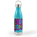 Soda Vacuum Bottle with Hanger Lid - Rotary Digital Print
