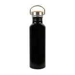 Chat Recycled Aluminium Bottle - Black