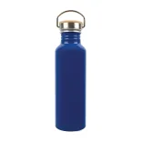 Chat Recycled Aluminium Bottle - Dark Blue