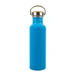 Chat Recycled Aluminium Bottle - Light Blue
