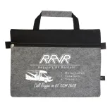 Montana RPET Felt Satchel - Screen Print