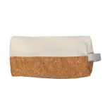 Scenic Cotton Cork Utility Pouch - White/Cork
