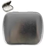 Sugar Free Breath Mints in Silver Tin - Silver
