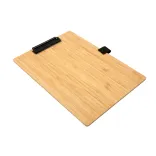 Bamboo A4 Clipboard - Side Angle 2