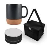 Espresso Coffee Cup and Speaker Pack - Black