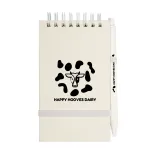 Milko Notepad With Pen - Pad Print