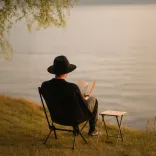 Marlin Folding Chair - Lifestyle 1