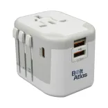 Tech Pack Power - Digital Print on USB Side of Travel Adaptor