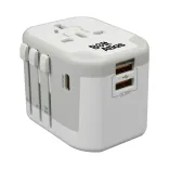 Tech Pack Power - Pad Print in Front of Travel Adaptor