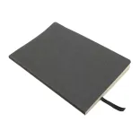 Astro Soft Cover Recycled Leather Notebook - Dark Grey 2