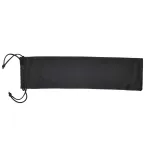 Microfibre Drawstring Pouch - Black