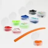 Silicone Straw in Case - All Colours