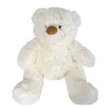Coconut Plush Teddy Bear - White Bear