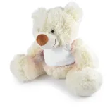 Coconut Plush Teddy Bear - White