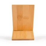 Apollo Bamboo Phone Stand - Back