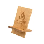 Apollo Bamboo Phone Stand - Laser Engrave