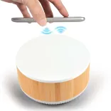 Typhoon Speaker & Wireless Charger - Bamboo