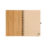 Pacifica Spiral A5 Notebook - Open Book