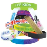 12mm Wide Silicone Wrist Band - 12mm Wide Silicone Wrist Band