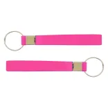 Silicone Strap Keytag - Custom Colour Pink