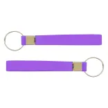 Silicone Strap Keytag - Custom Colour Purple