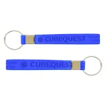 Silicone Strap Keytag - Debossed