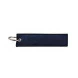 Woven Keytag - Navy Blue