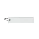 Woven Keytag - White